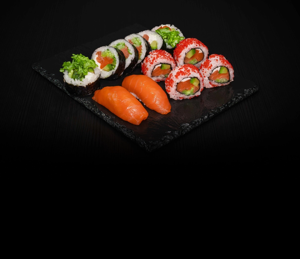 Zestaw Sake sushi