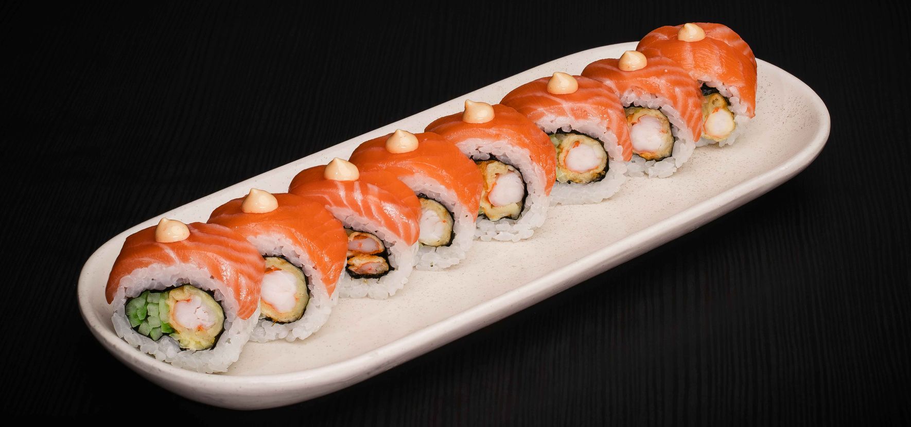 California Gold Losos Krewetka tempura